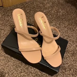 Ariellie Light Nude High Heel Sandals
